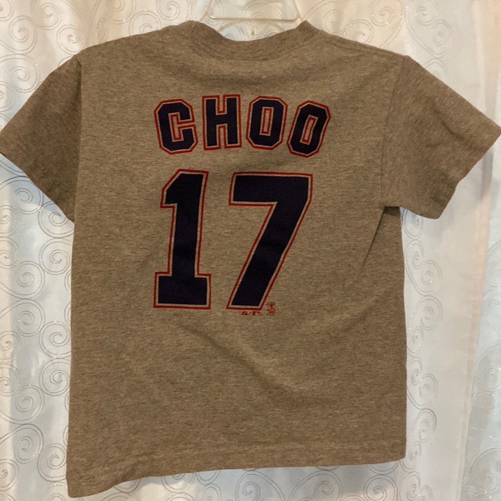 Vintage Majestic Cleveland Indians Shin-Soo Choo Jersey T-Shirt Size Youth S 🔥